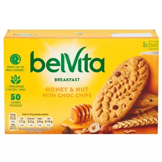 Belvita Honey & Nut biscuits, just £1.00