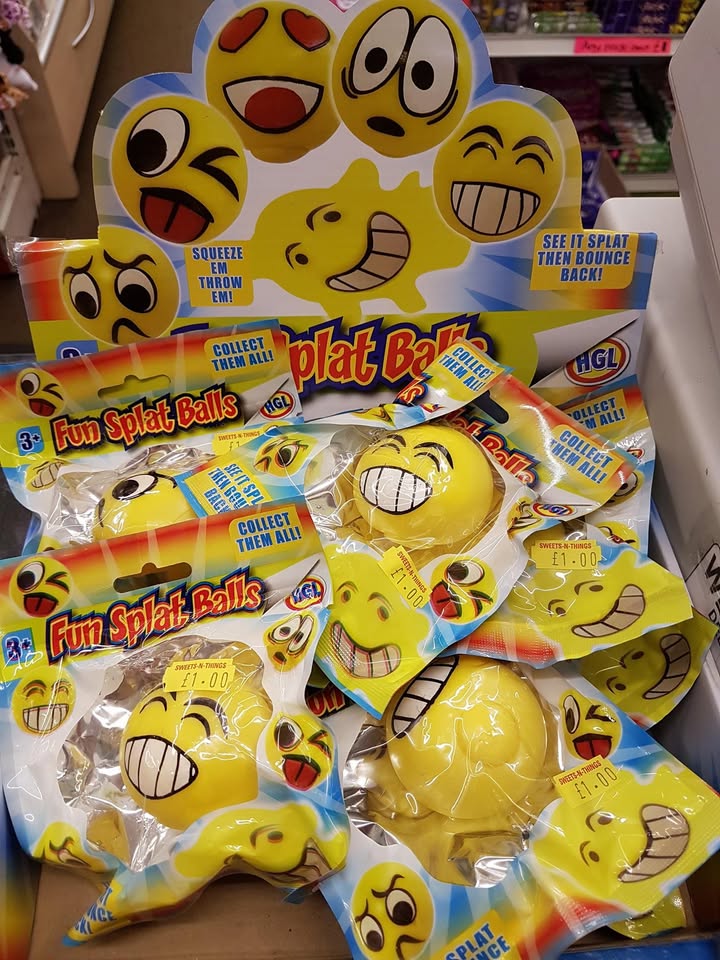 Splat balls are back in stock