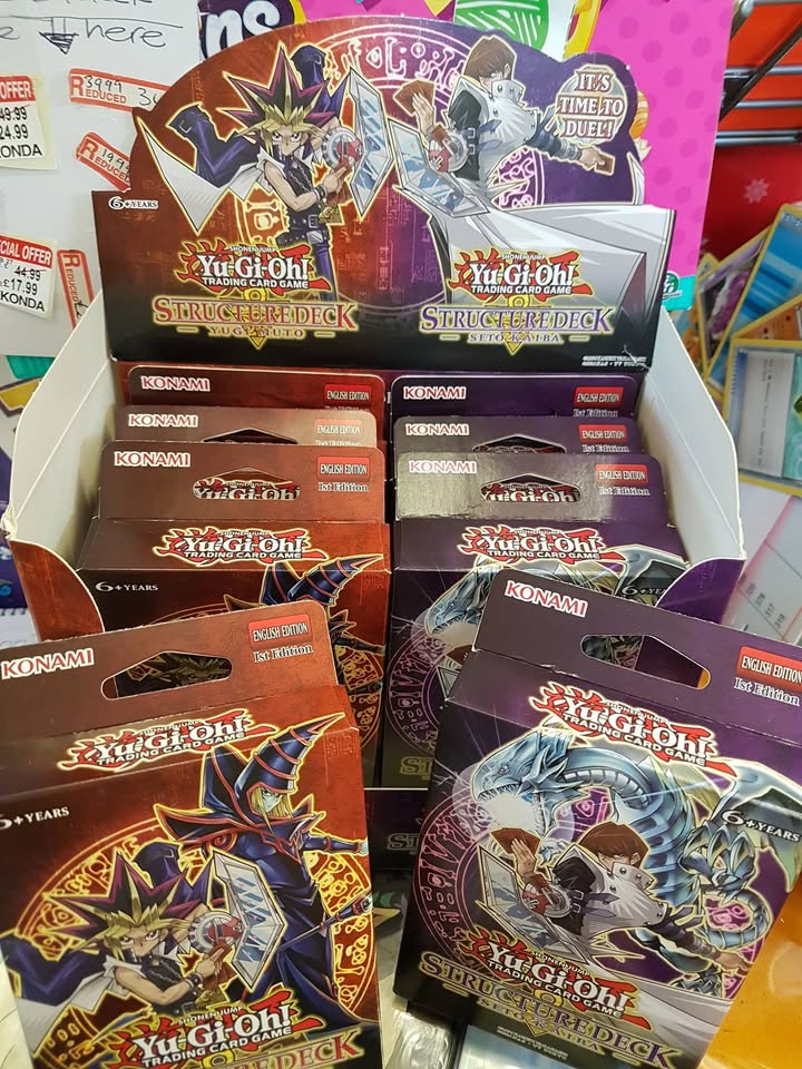 Yu-Gi-Oh Structure Decks – fresh stock in