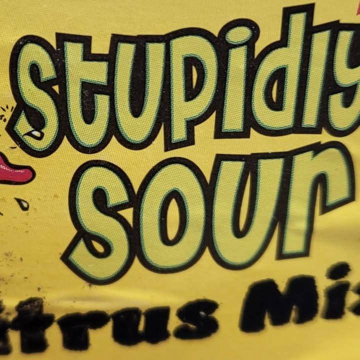 Stupidly sour sweets now in stock