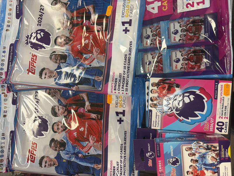 Topps Premier League Cards are Back!