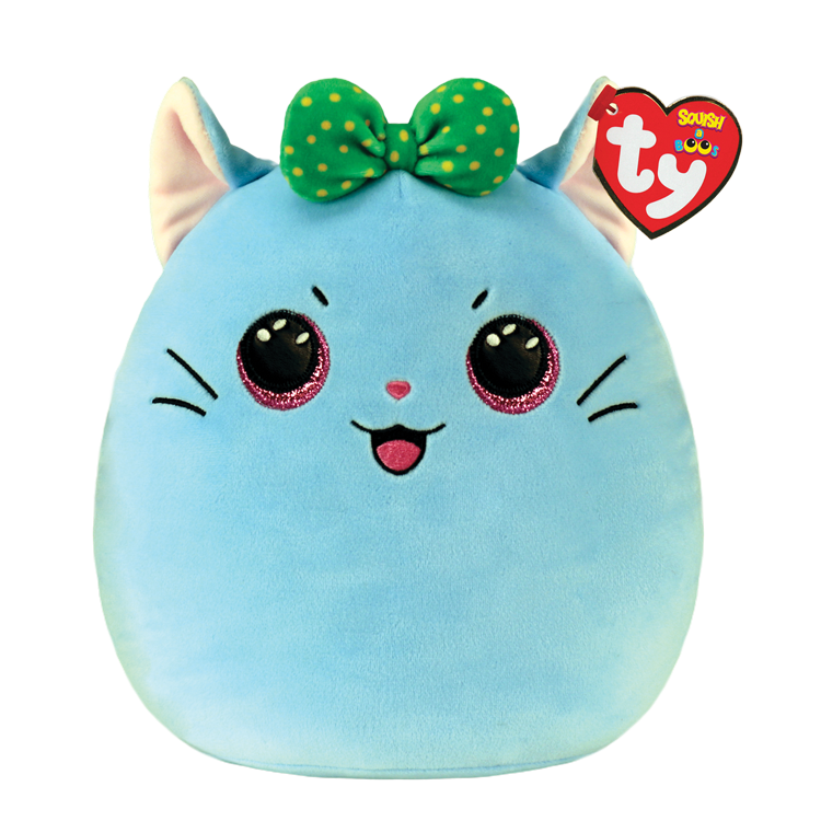 Ty Squishy Beanies 10" - Kirra the Cat