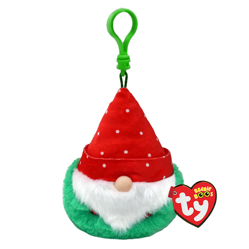 Ty Key Clip - Topsy the Green Gnome