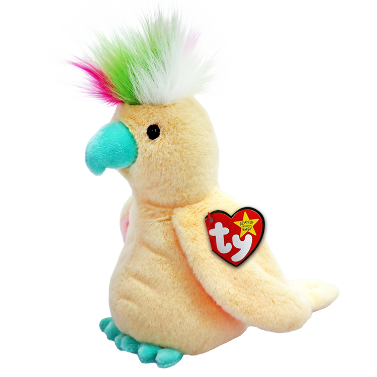 Ty Beanie Babies Regular - Pompom the Cockatoo