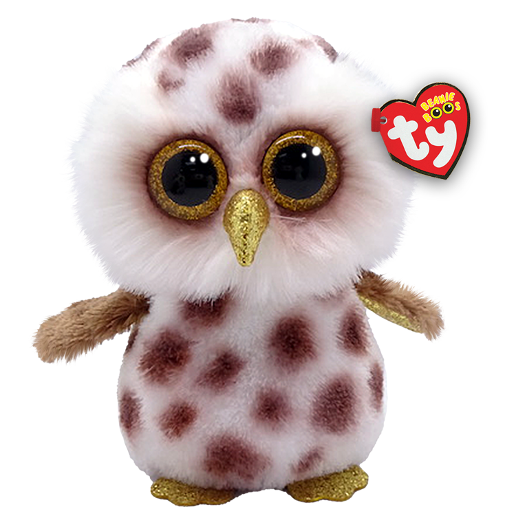 Ty Beanie Boos Regular - Whoolie the Spotted Owl