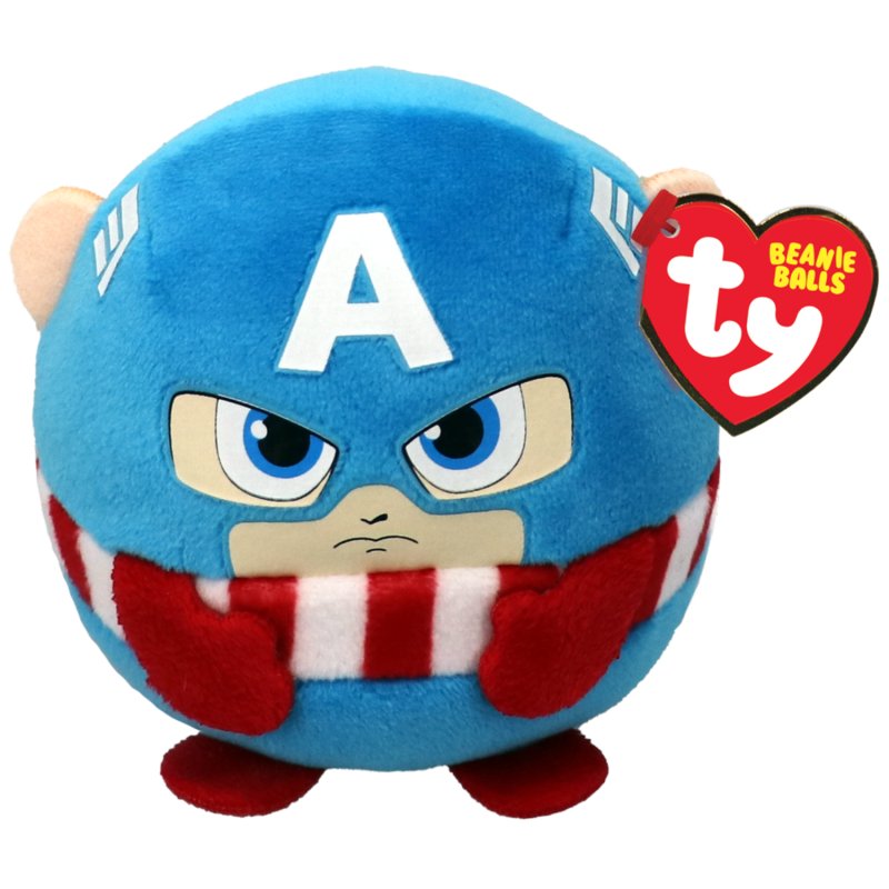 Ty Puffies - Captain America (Marvel)