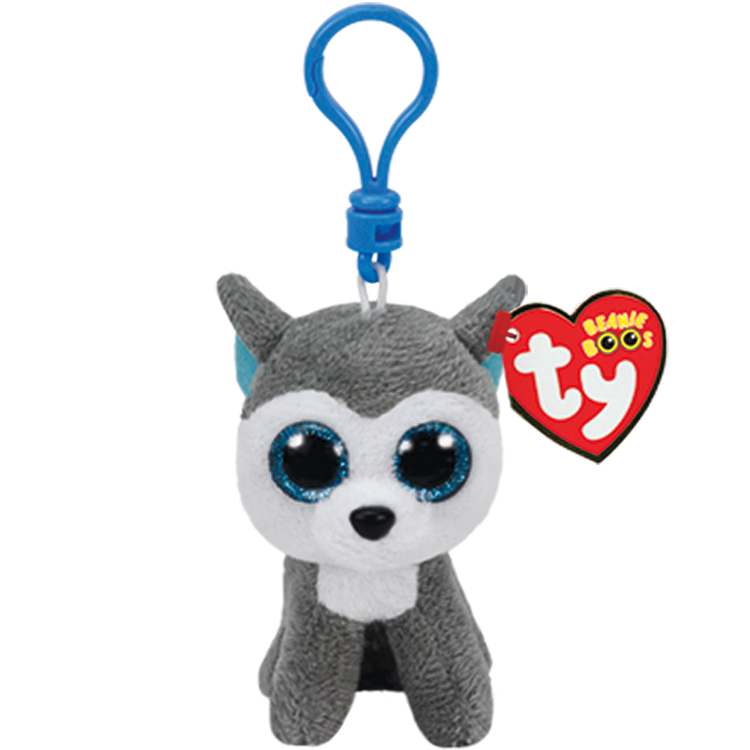 Ty Key Clip - Slush the Husky