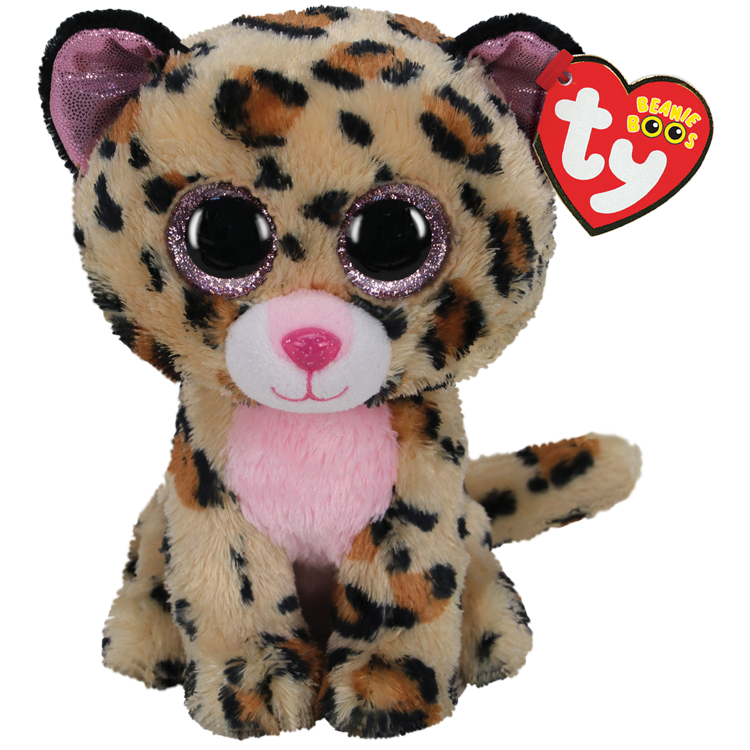 Ty Beanie Boos Regular - Livvie the Leopard