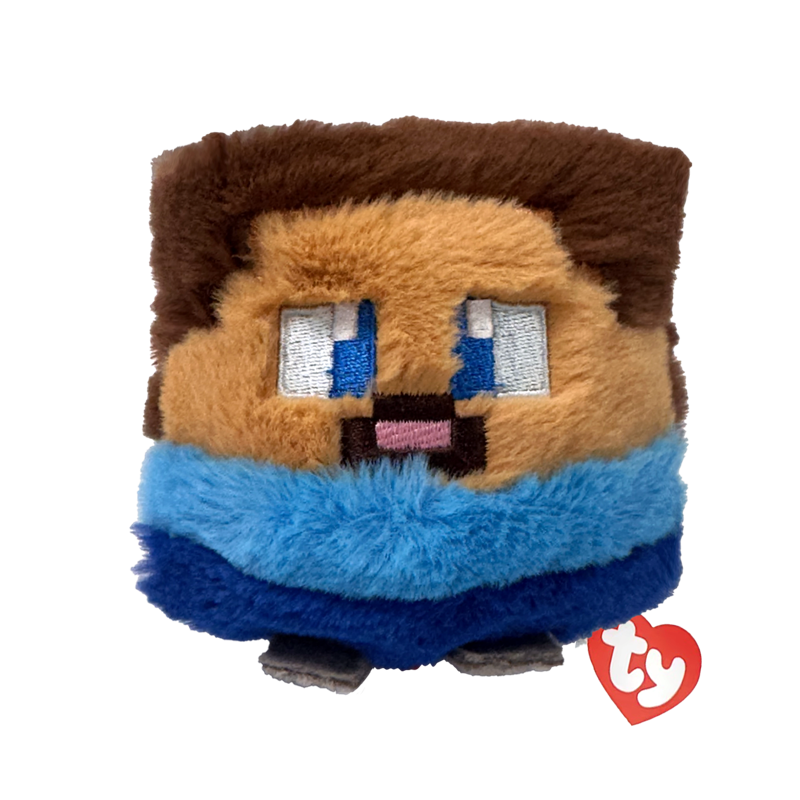 Ty Beanie Bouncer - Steve (Minecraft)