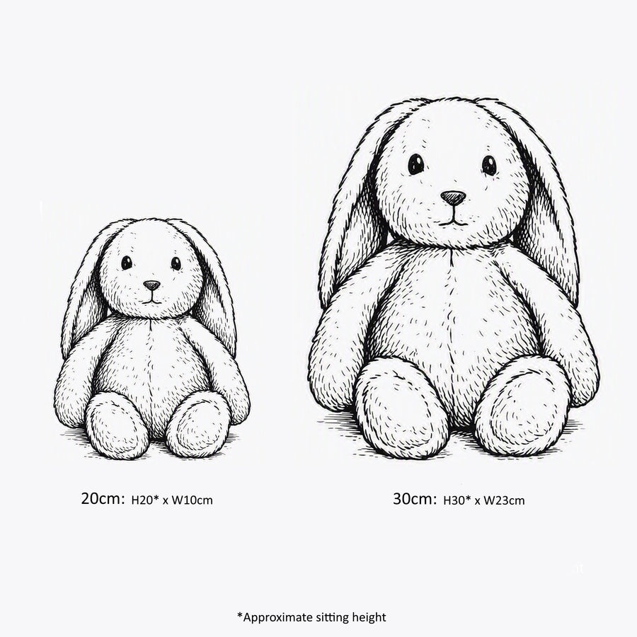 GOSH! Blue Bunny Softie