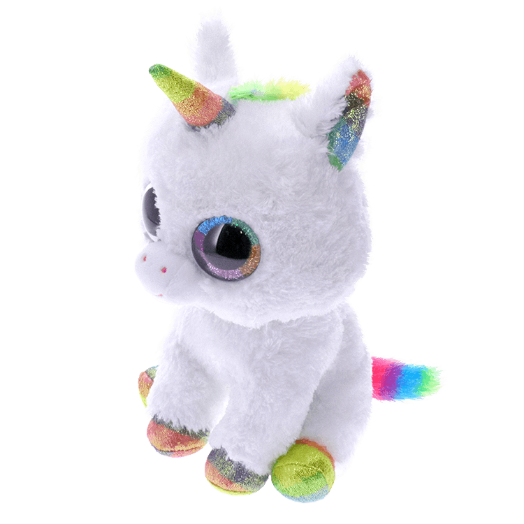 Ty Beanie Boos Medium - Pixy the Unicorn