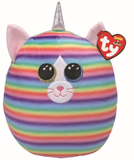 Heather Cat - Squish-A-Boo - 10"
