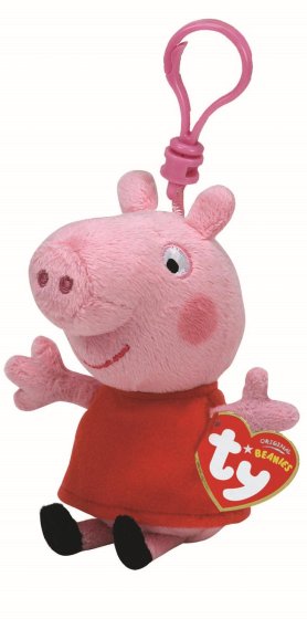 TY Beanie - Peppa Pig Clip