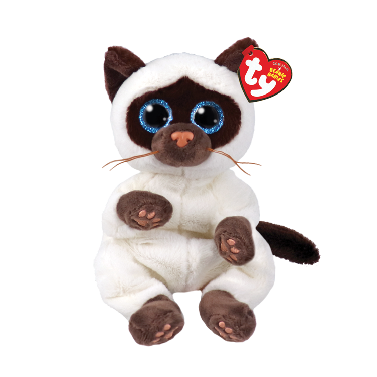 Ty Beanie Bellies Regular - Miso the Siamese Cat