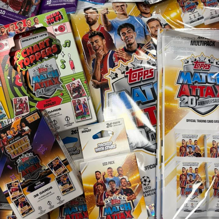 New Topps Match Attax 20th Anniversary Collection!