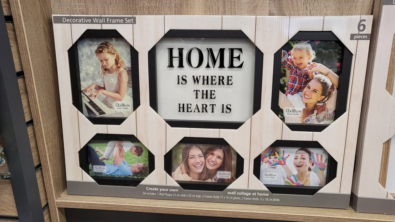 Picture frame set now just £5.00