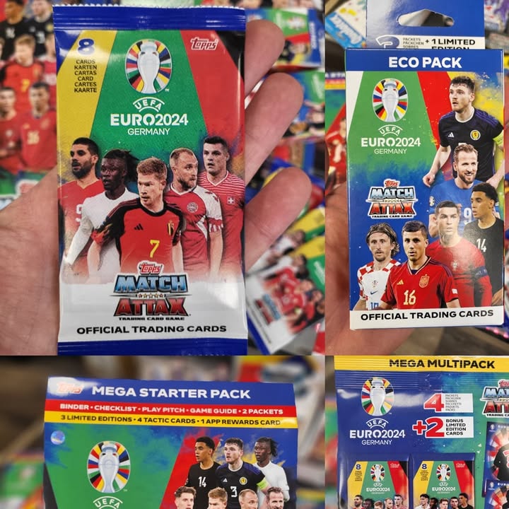 Match Attax Euro 2024 cards now in stock