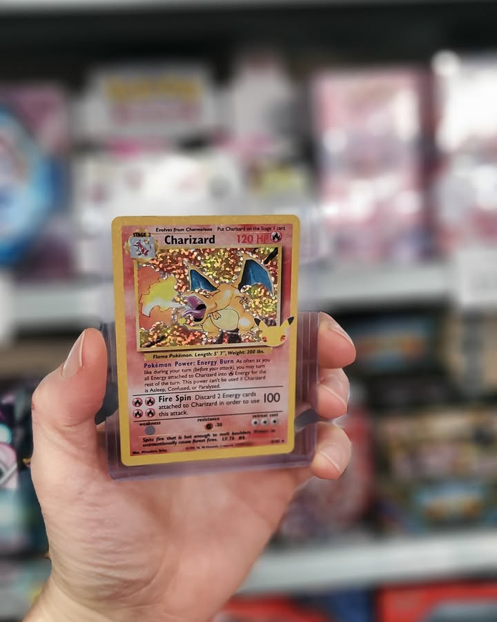 Charizard Pokémon cards are here