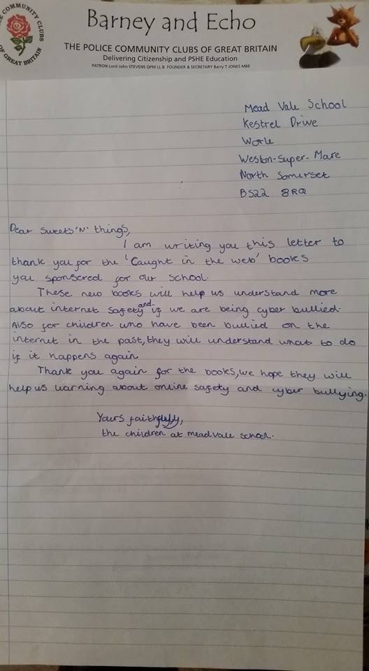 Thank you, Mead Vale School