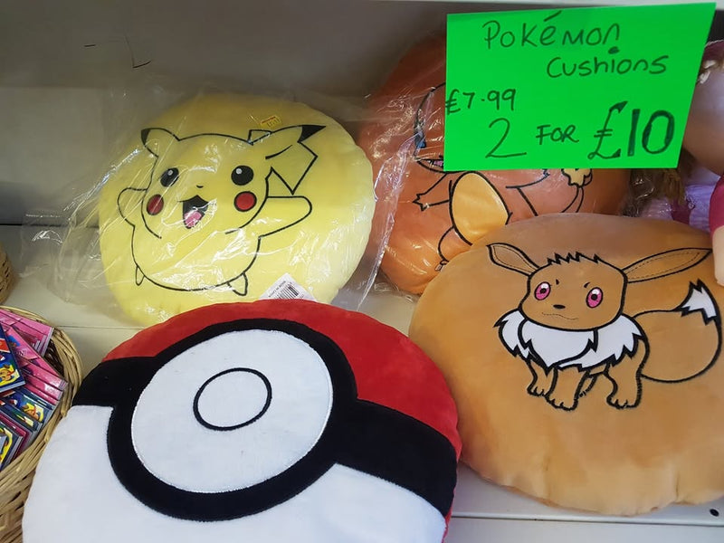 Pokémon cushions — 2 for £10