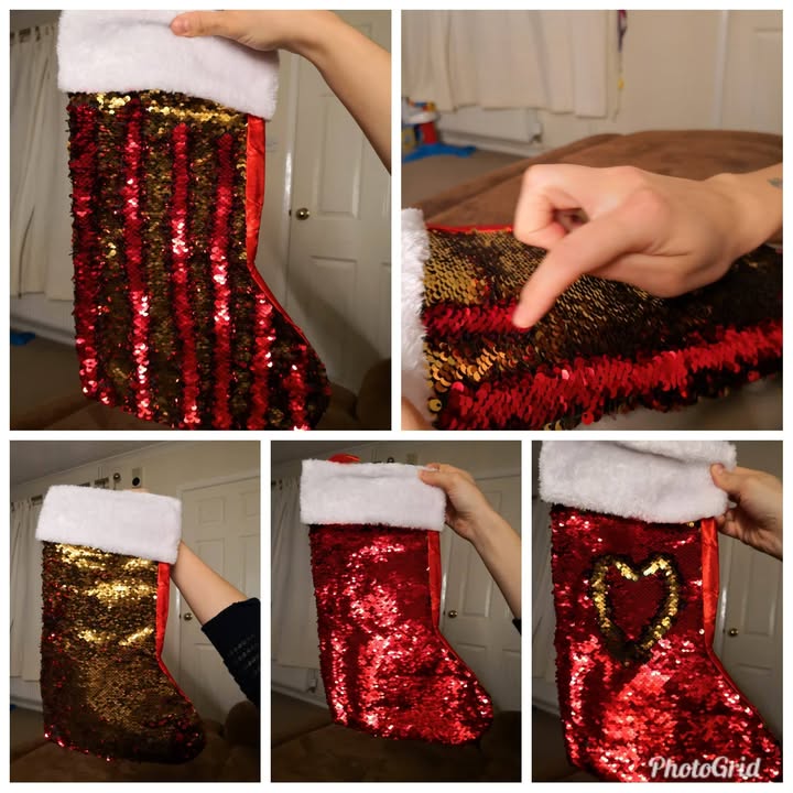 Flip Sequin Christmas Stockings Now In