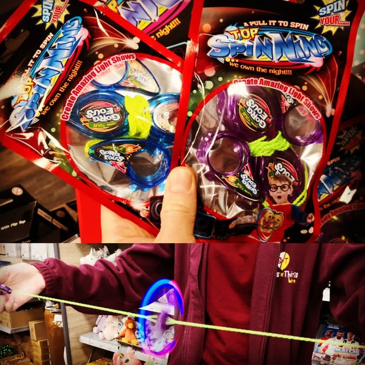 Top Spinning toys are back in stock!