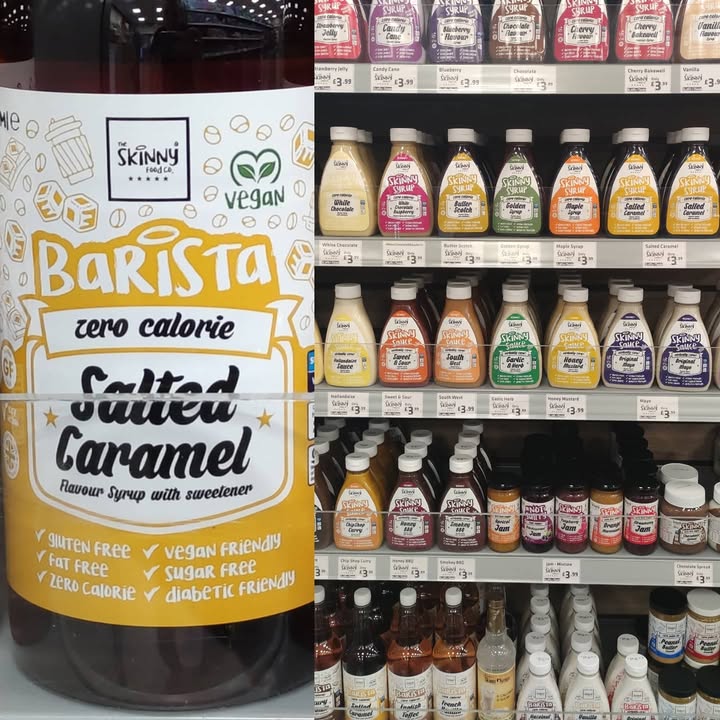 Skinny Sauce and Syrups are back in stock