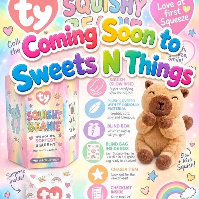 TY Squishy Beanies Coming Soon!