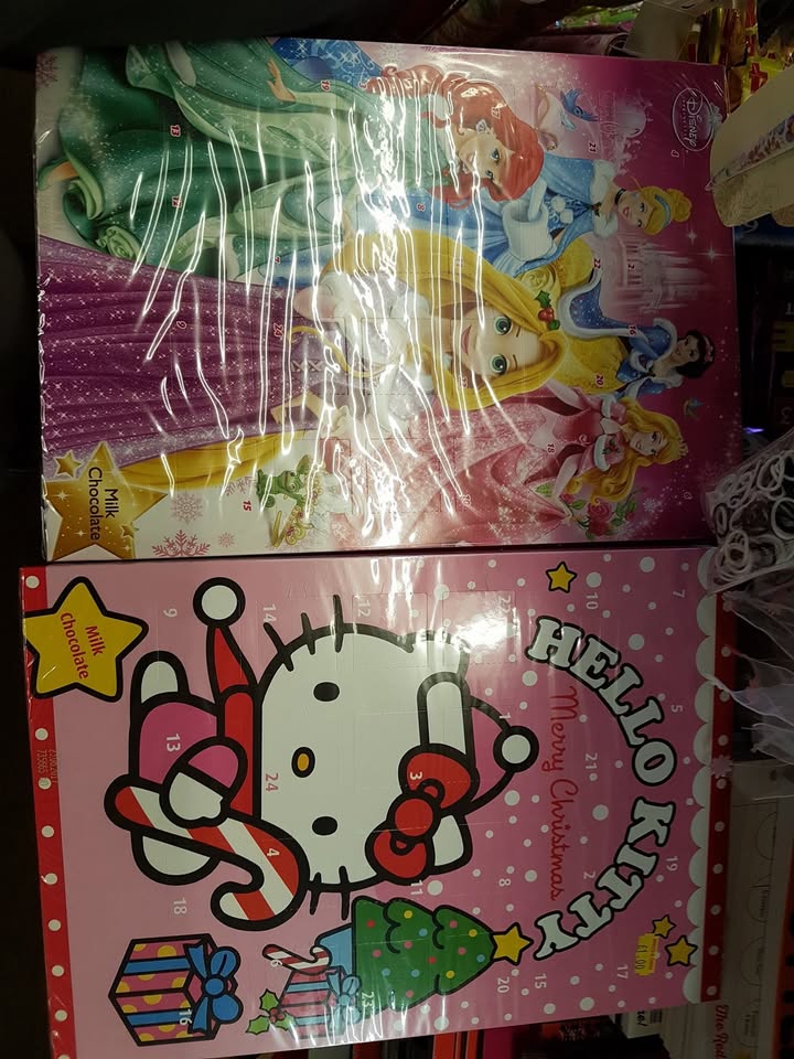 Chocolate advent calendars – 3 for £1