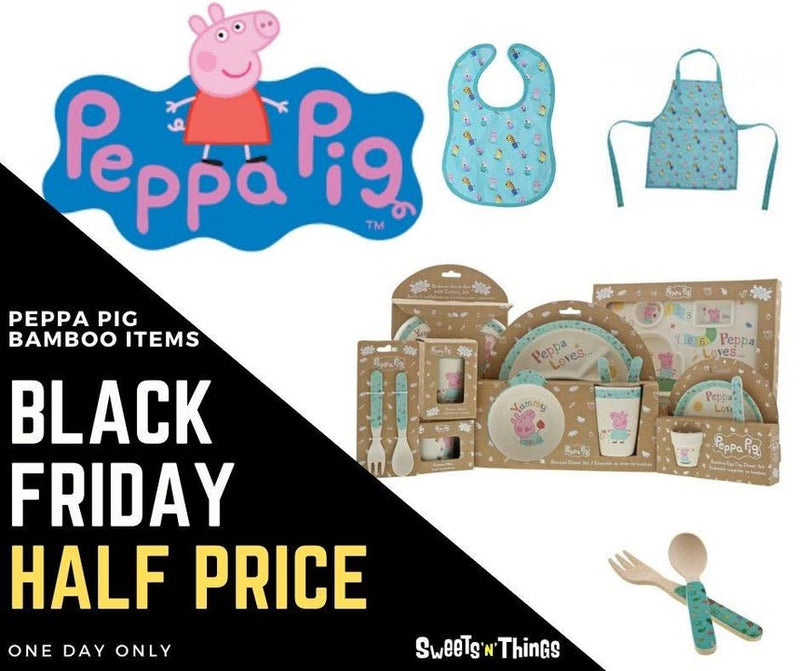 Black Friday: Peppa Pig bamboo items half price