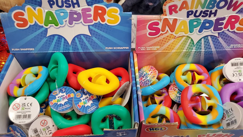 Push Snappers back in stock – and lots more fidgets