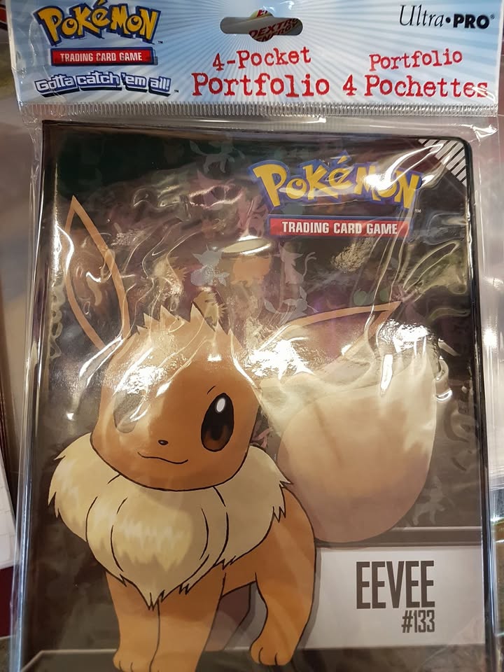 New Pokémon card portfolios in stock