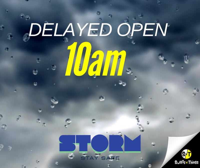 Opening at 10am today due to Storm Darragh