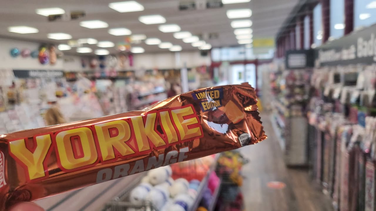 Orange Yorkie bars just arrived