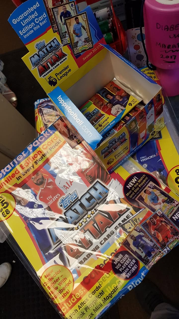 Match Attax 2017–2018 just arrived