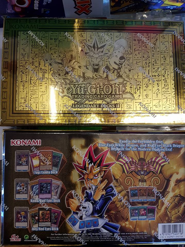Yu-Gi-Oh Legendary Decks II now in stock