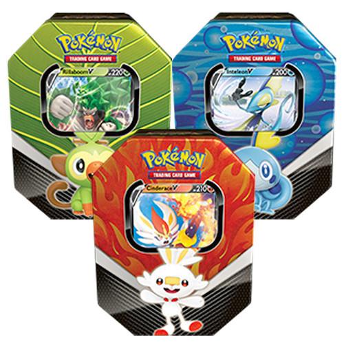 New Pokémon V tins in store this Friday