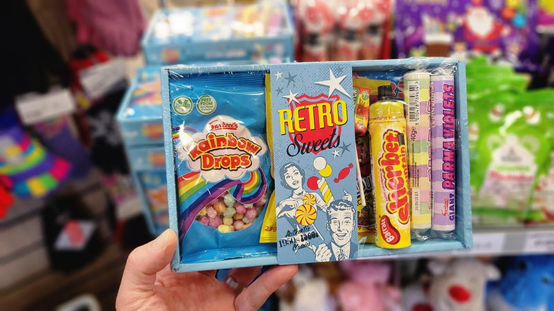 New retro sweets and stocking fillers in stock