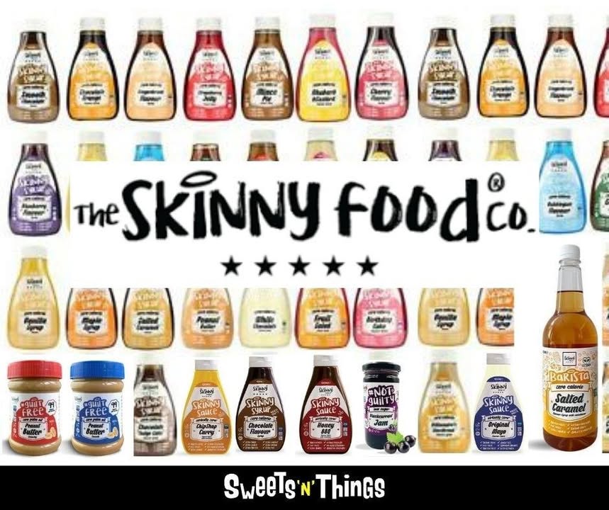 Skinny Syrups and Sauces now in stock
