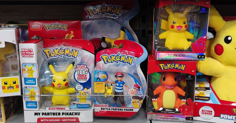 Pokémon toys and collectables in stock