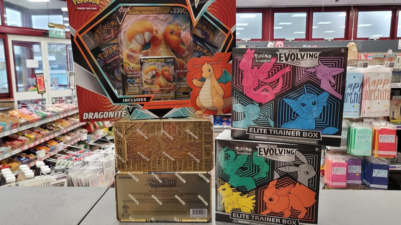 Yu-Gi-Oh tin and Pokémon restocks in now