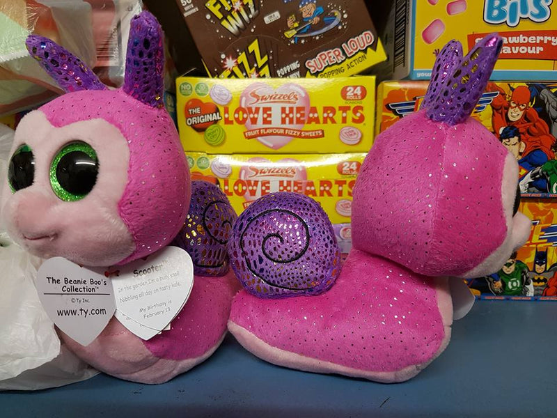 TY Beanie Boo Scooter the snail — just 2 left