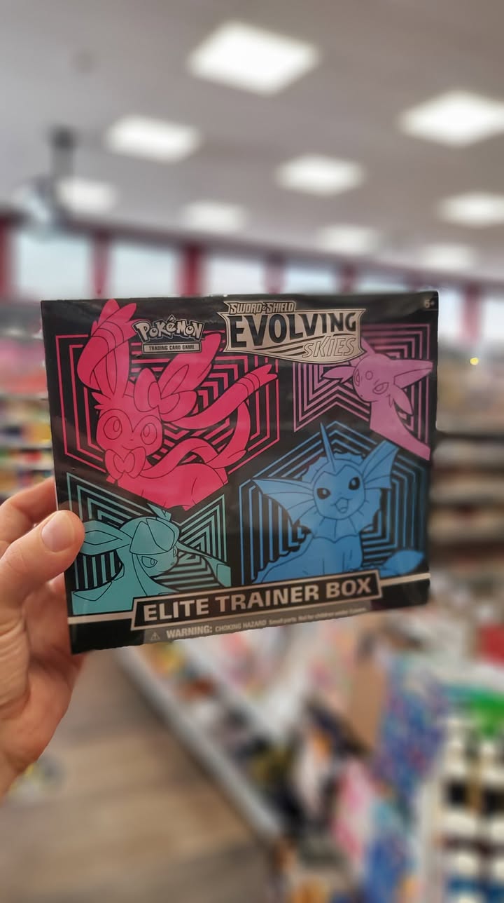 Pokémon Evolving Skies in stock now