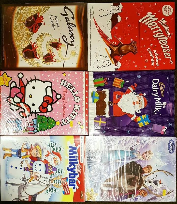 Chocolate advent calendars now in stock