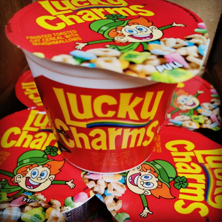 Lucky Charms cereal just arrived