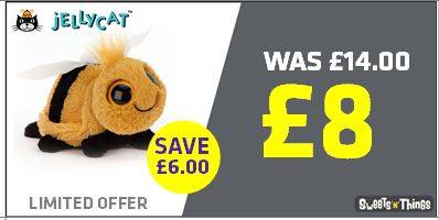 Jellycat Frizzles Bee now just £8
