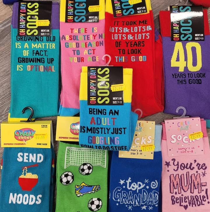Funny socks – the perfect little gift