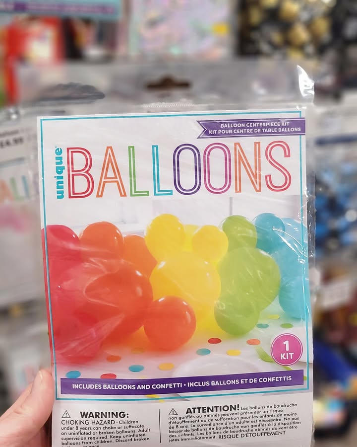 Balloon centerpieces and arches in store now