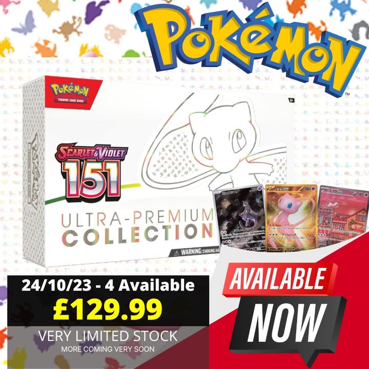 Pokémon 151 Ultra Premium Collection in stock
