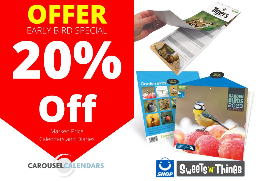 2023 Calendars – 20% off early bird special